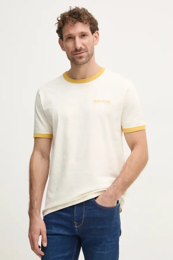 Pepe Jeans Bombažna kratka majica Pepe Jeans PACEY