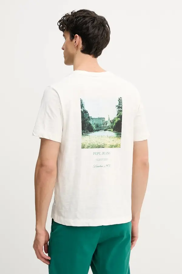 Pepe Jeans Bombažna kratka majica Pepe Jeans PETTE