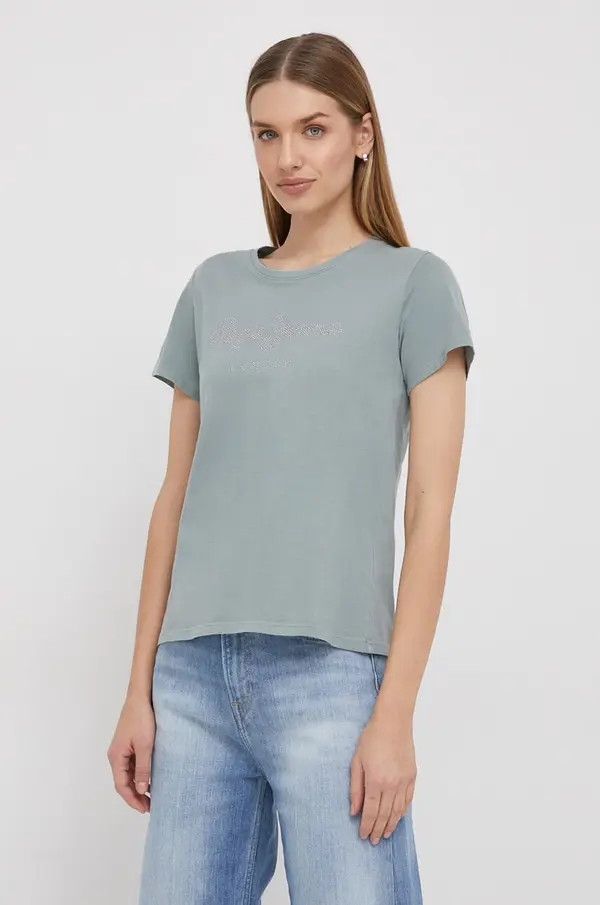 Pepe Jeans Bombažna kratka majica Pepe Jeans
