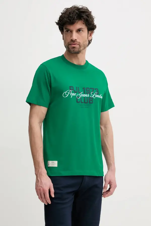 Pepe Jeans Bombažna kratka majica Pepe Jeans TALBOT