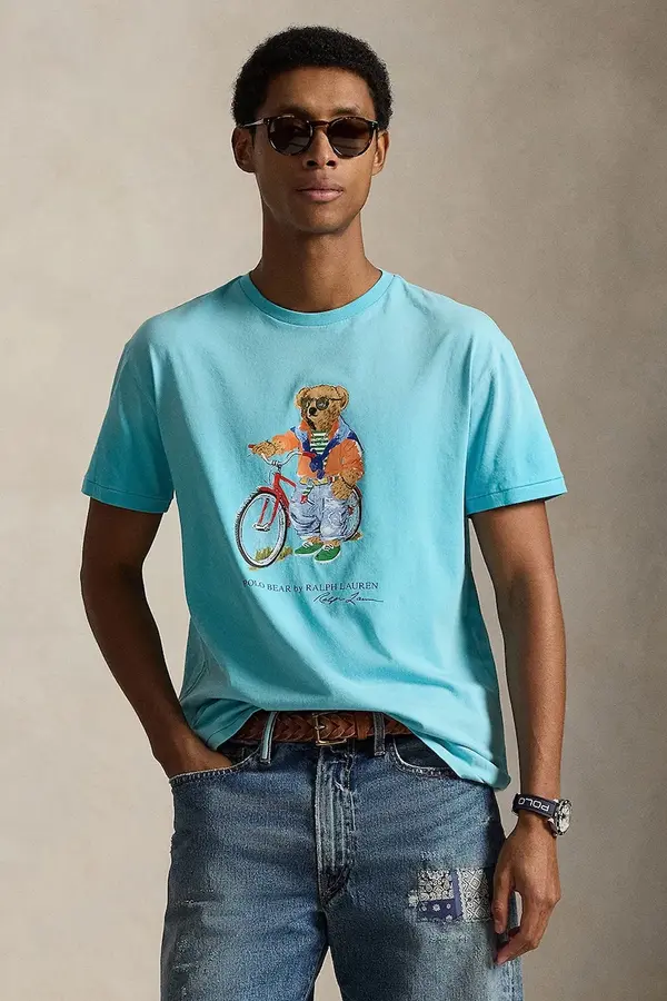 Polo Ralph Lauren Bombažna kratka majica Polo Ralph Lauren