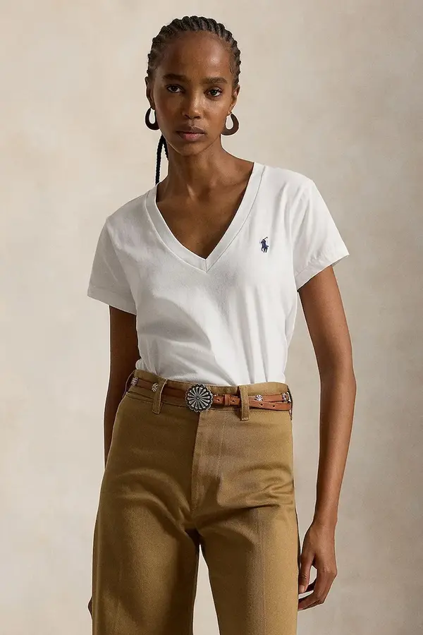 Polo Ralph Lauren Bombažna kratka majica Polo Ralph Lauren