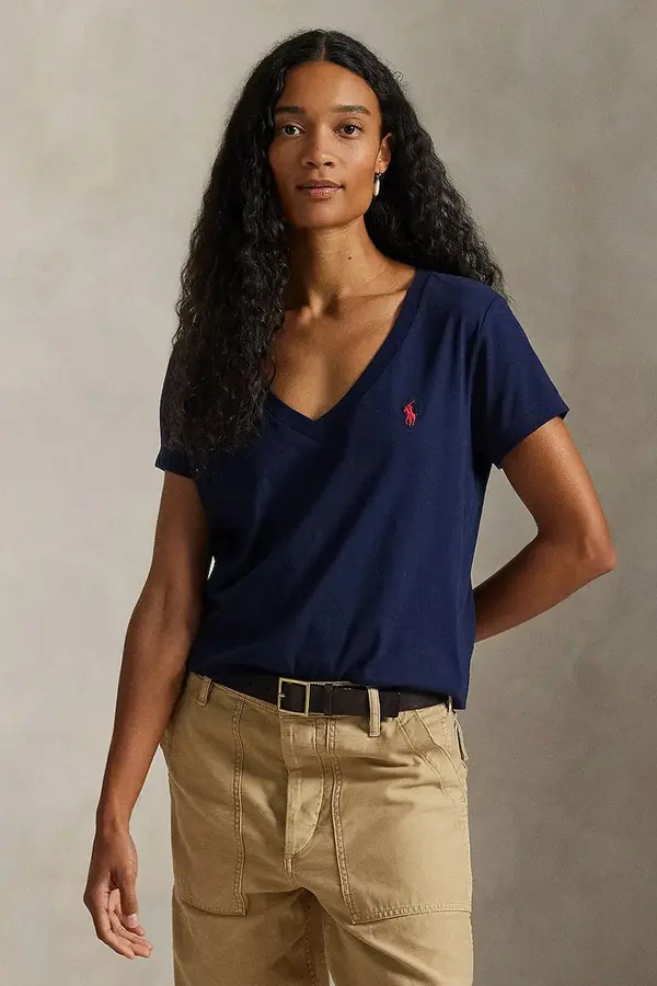 Polo Ralph Lauren Bombažna kratka majica Polo Ralph Lauren