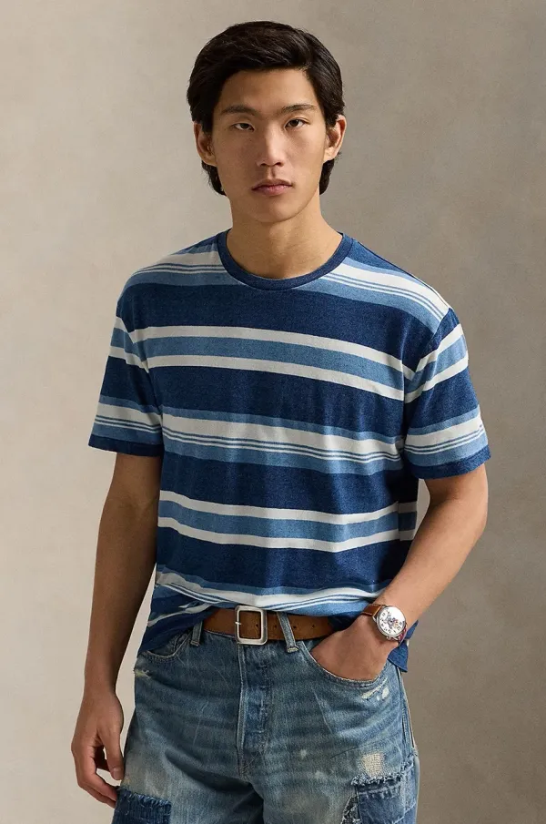 Polo Ralph Lauren Bombažna kratka majica Polo Ralph Lauren moška, 710958234