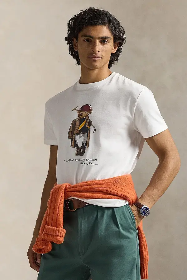Polo Ralph Lauren Bombažna kratka majica Polo Ralph Lauren