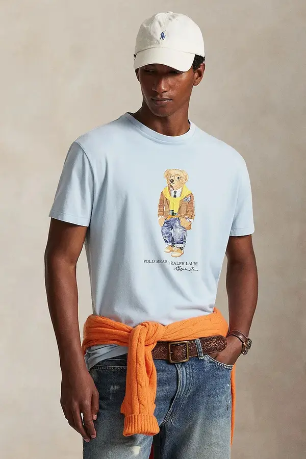 Polo Ralph Lauren Bombažna kratka majica Polo Ralph Lauren