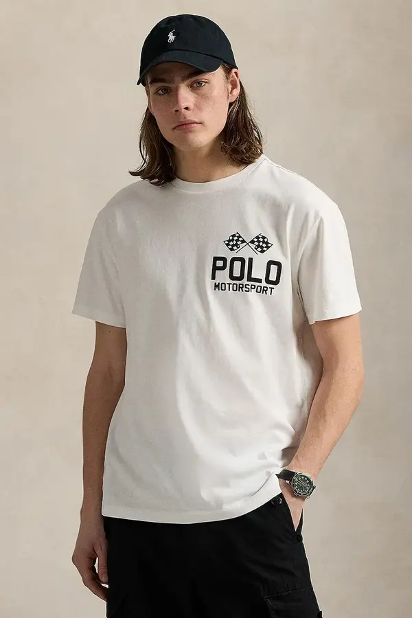 Polo Ralph Lauren Bombažna kratka majica Polo Ralph Lauren Sscnclsm1 Short Sleeve