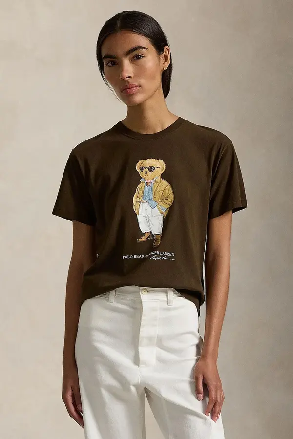 Polo Ralph Lauren Bombažna kratka majica Polo Ralph Lauren