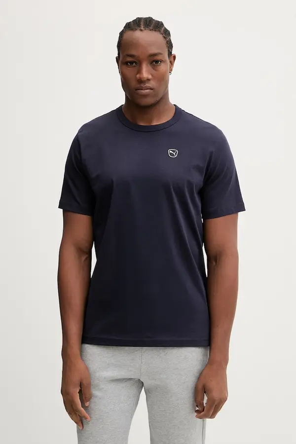 Puma Bombažna kratka majica Puma Essential elevated