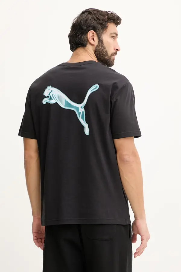 Puma Bombažna kratka majica Puma GRAPHIC X-Ray