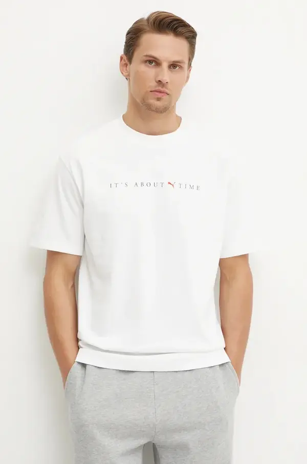 Puma Bombažna kratka majica Puma MMQ Graphic Tee