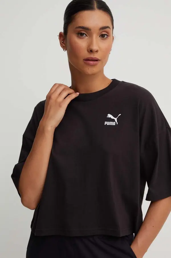 Puma Bombažna kratka majica Puma
