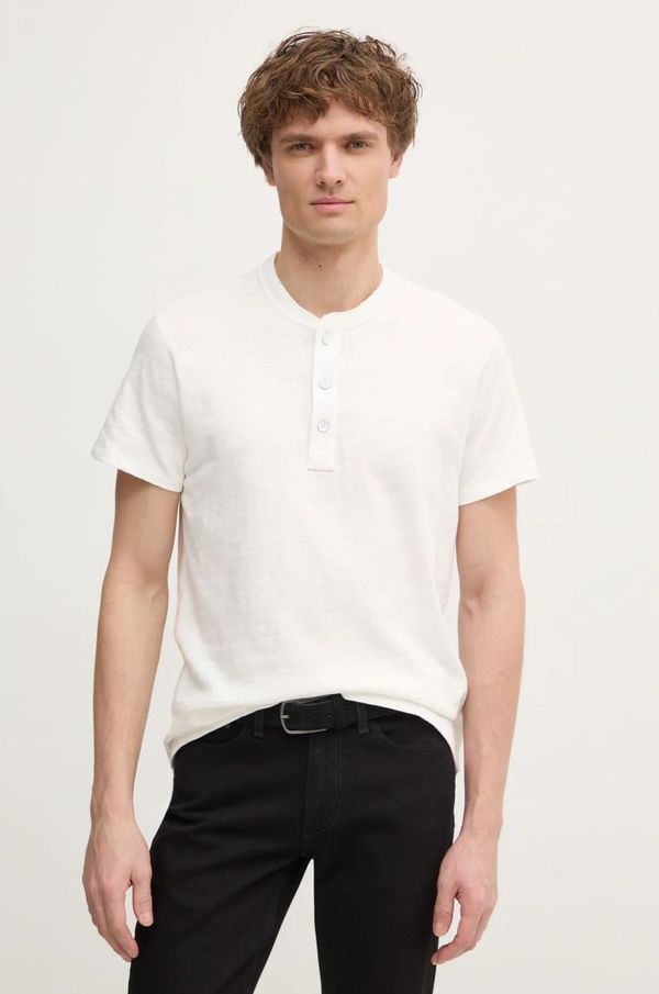 rag & bone Bombažna kratka majica Rag & Bone moška, bela barva, M000T996G