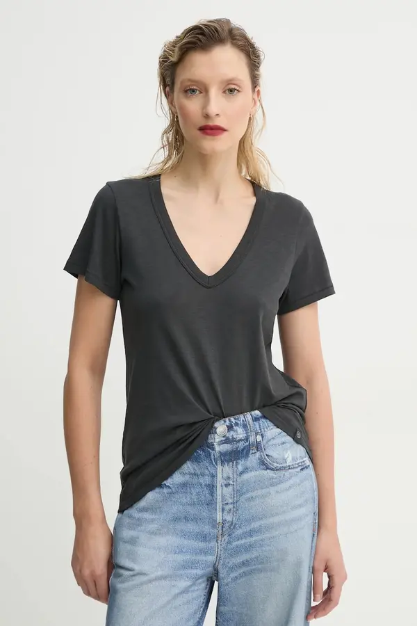 rag & bone Bombažna kratka majica Rag & Bone
