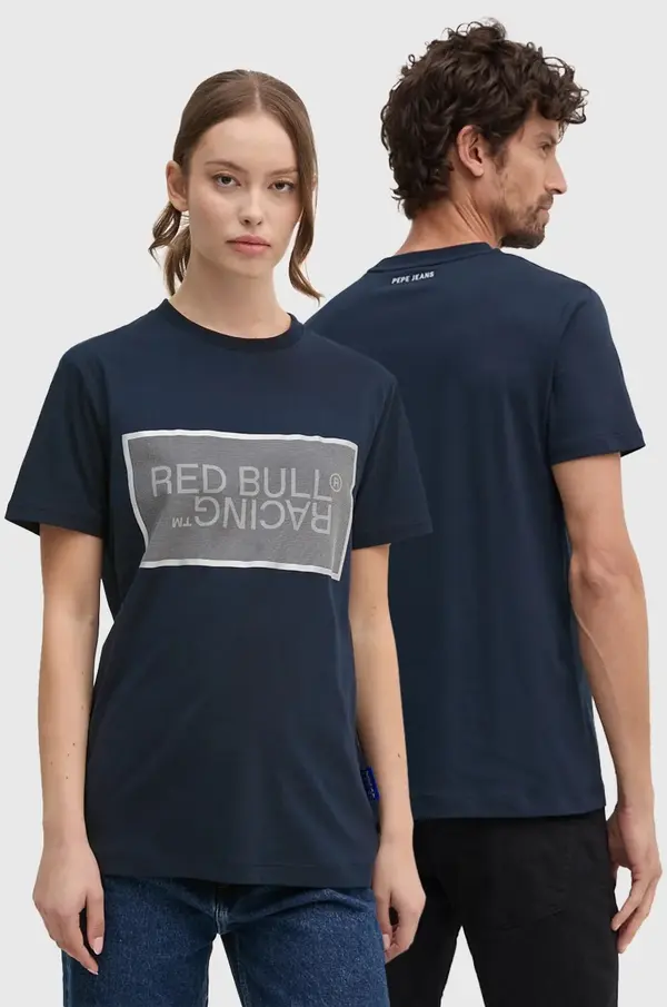 Red Bull Racing x Pepe Jeans Bombažna kratka majica Red Bull Racing x Pepe Jeans Red Bull Racing x Pepe Jeans