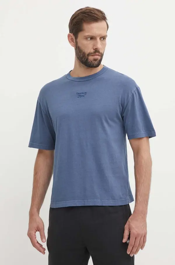 Reebok Bombažna kratka majica Reebok