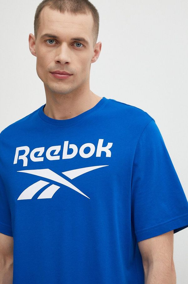 Reebok Bombažna kratka majica Reebok Identity moška, 100071174