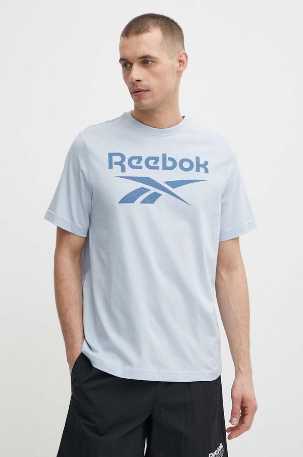 Reebok Bombažna kratka majica Reebok Identity moška, 100076430
