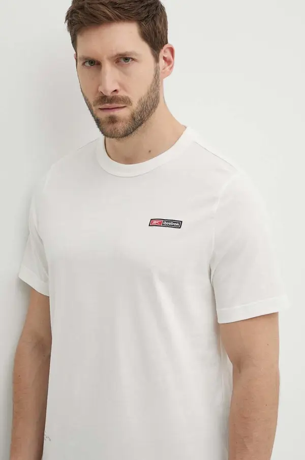 Reebok Bombažna kratka majica Reebok