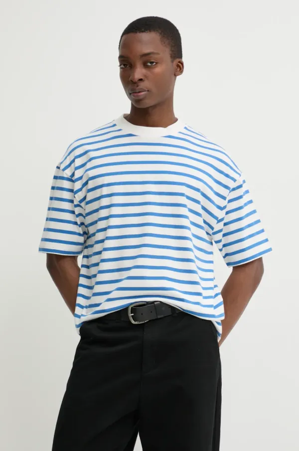 Solid Bombažna kratka majica Solid OLEK moška, bela barva, 21108551.184041