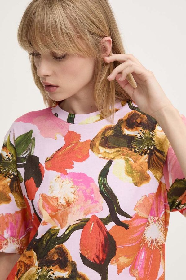 Stine Goya Bombažna kratka majica Stine Goya ženska, SG5827