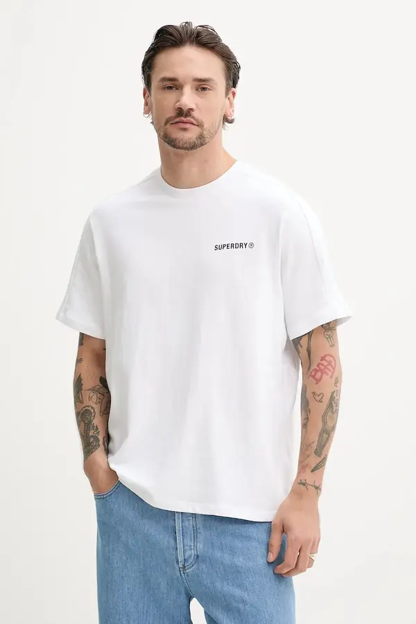 Superdry Bombažna kratka majica Superdry