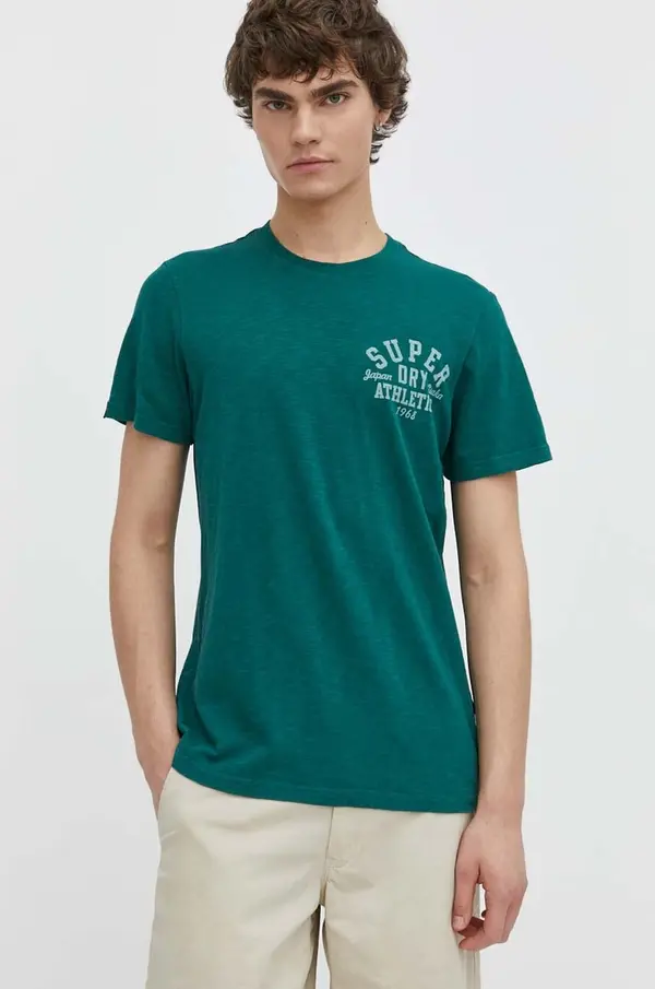 Superdry Bombažna kratka majica Superdry