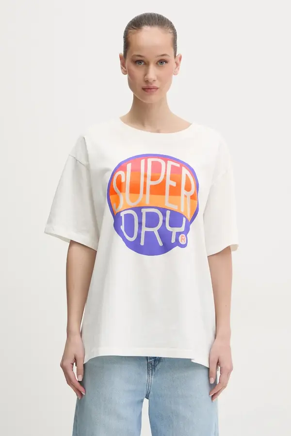 Superdry Bombažna kratka majica Superdry