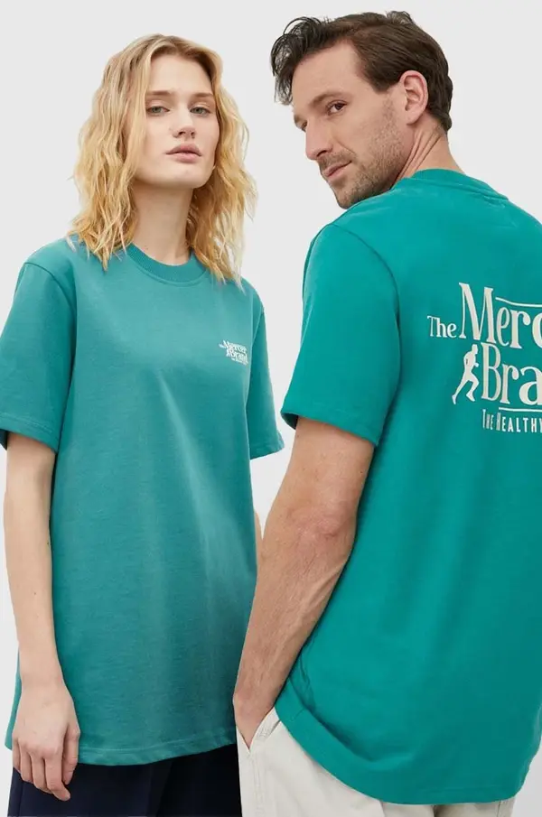 The Mercer Brand Bombažna kratka majica The Mercer Brand