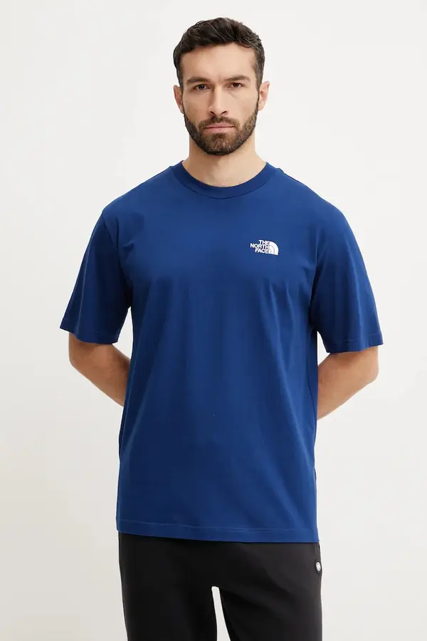 The North Face Bombažna kratka majica The North Face Essential