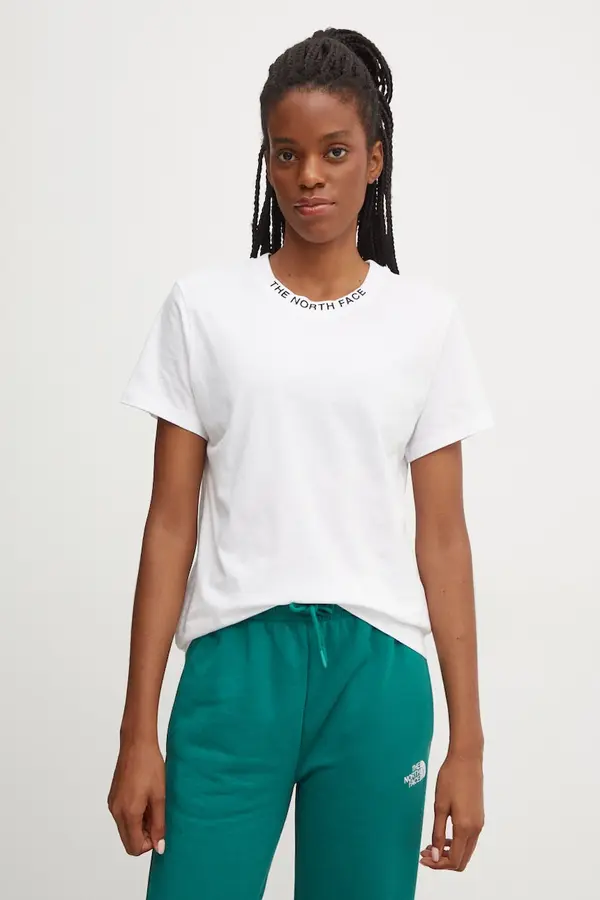 The North Face Bombažna kratka majica The North Face Zumu S/S Tee
