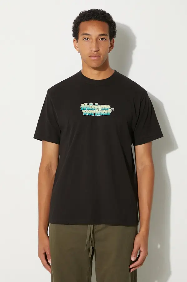 thisisneverthat Bombažna kratka majica thisisneverthat Gradient OL-Logo Tee