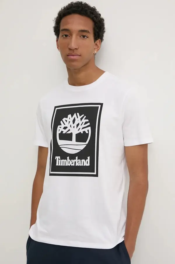 Timberland Bombažna kratka majica Timberland
