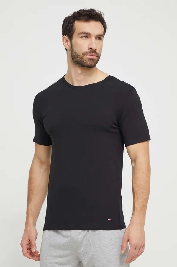 Tommy Hilfiger Bombažna kratka majica Tommy Hilfiger 3-pack