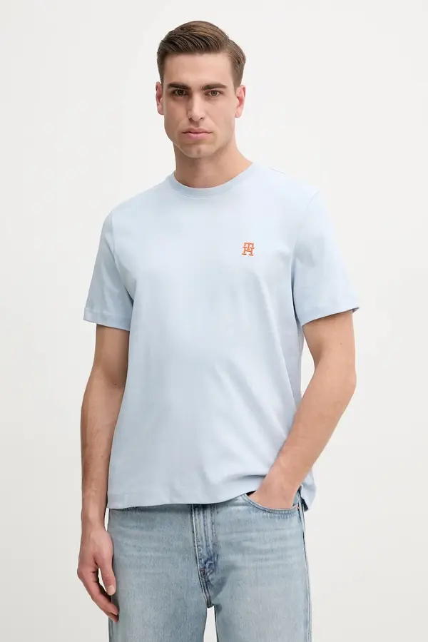 Tommy Hilfiger Bombažna kratka majica Tommy Hilfiger