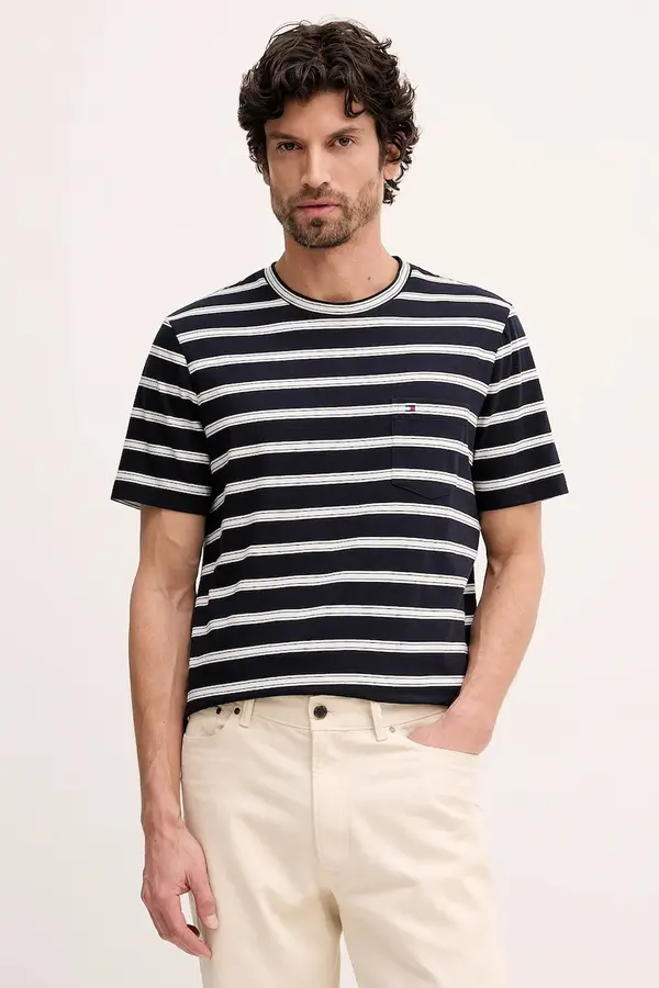 Tommy Hilfiger Bombažna kratka majica Tommy Hilfiger