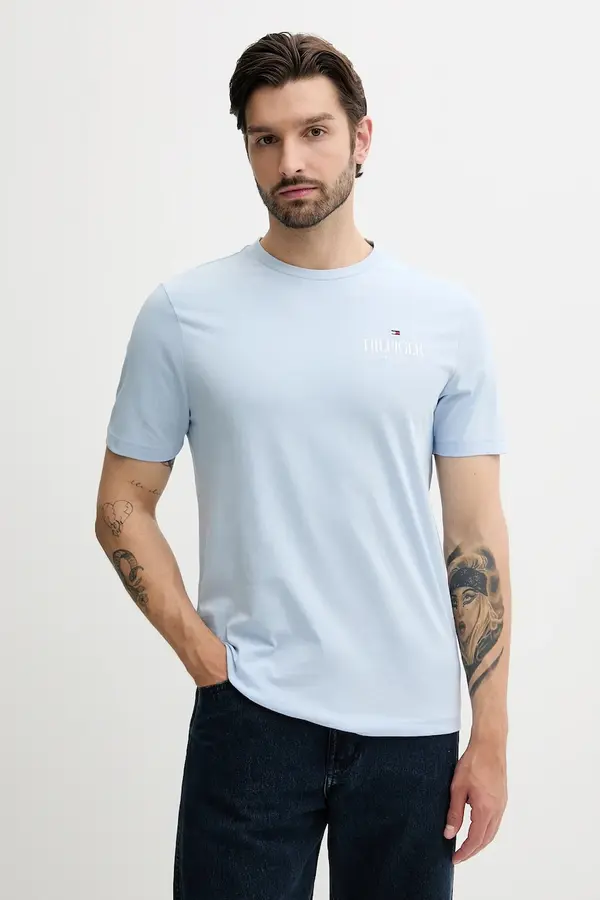 Tommy Hilfiger Bombažna kratka majica Tommy Hilfiger