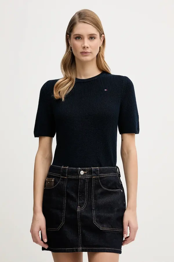 Tommy Hilfiger Bombažna kratka majica Tommy Hilfiger
