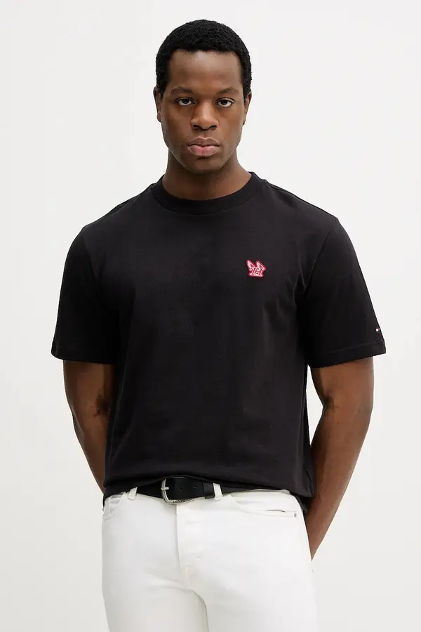 Tommy Hilfiger Bombažna kratka majica Tommy Hilfiger