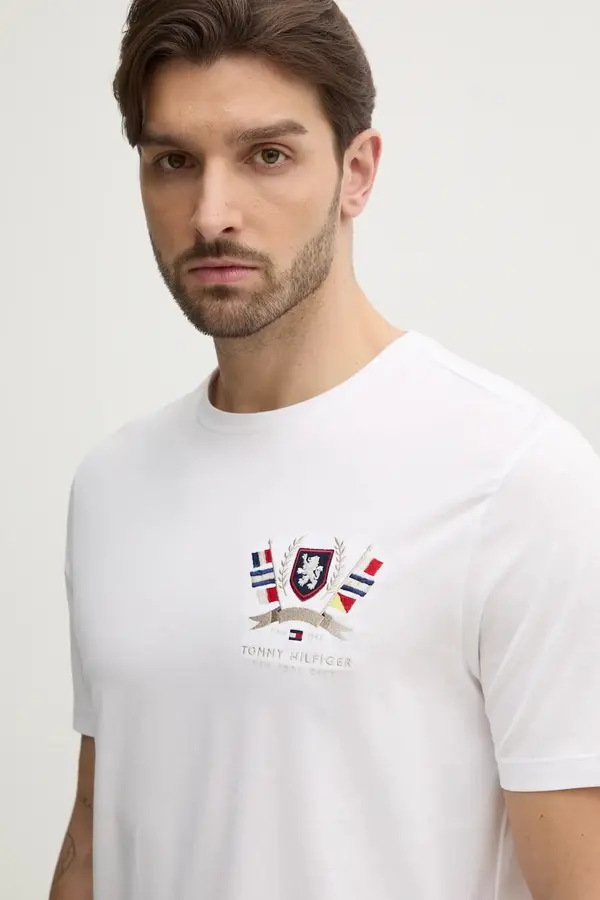 Tommy Hilfiger Bombažna kratka majica Tommy Hilfiger