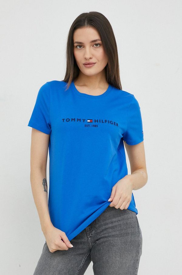Tommy Hilfiger Bombažna kratka majica Tommy Hilfiger