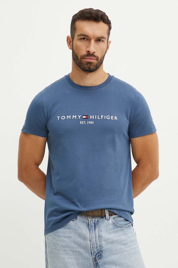 Tommy Hilfiger Bombažna kratka majica Tommy Hilfiger moški