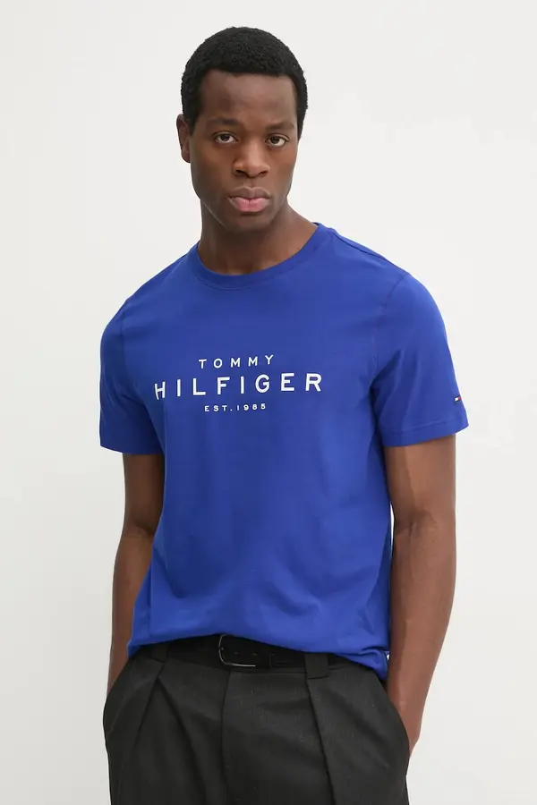 Tommy Hilfiger Bombažna kratka majica Tommy Hilfiger