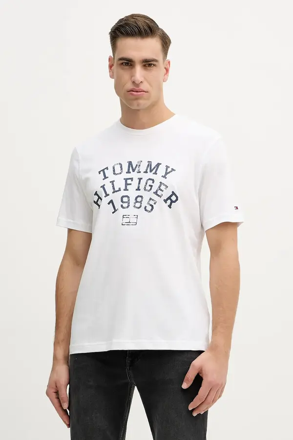 Tommy Hilfiger Bombažna kratka majica Tommy Hilfiger