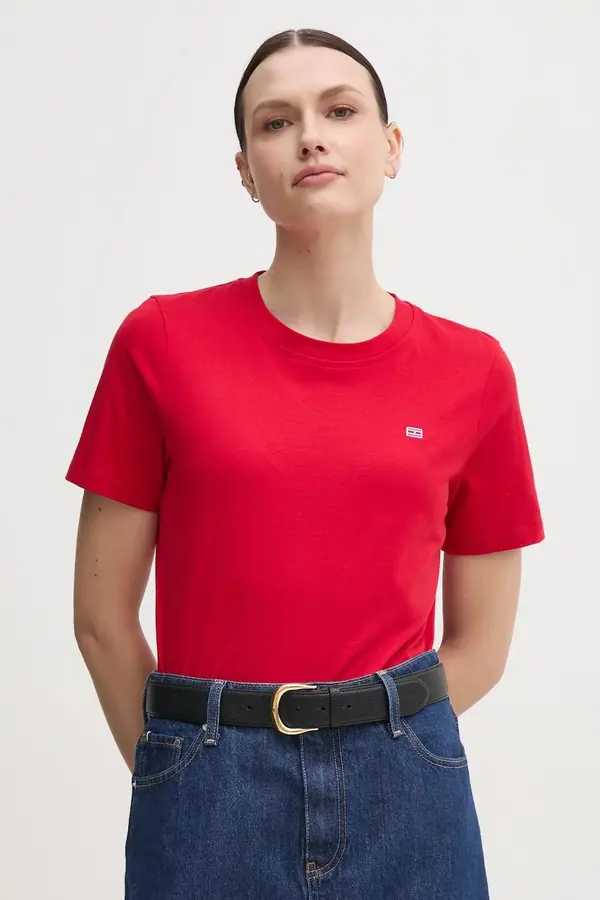 Tommy Hilfiger Bombažna kratka majica Tommy Hilfiger