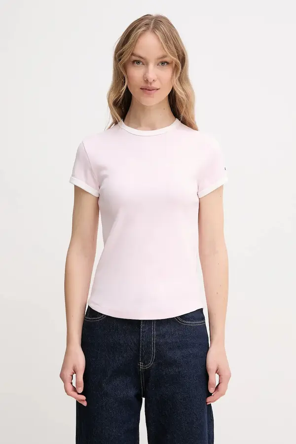 Tommy Hilfiger Bombažna kratka majica Tommy Hilfiger