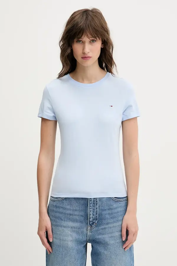 Tommy Jeans Bombažna kratka majica Tommy Jeans 2-pack