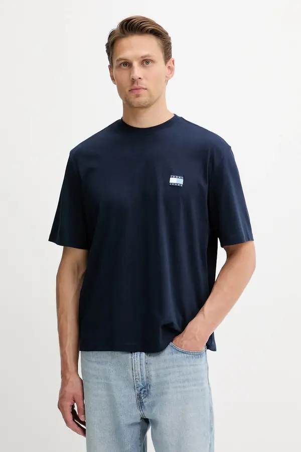 Tommy Jeans Bombažna kratka majica Tommy Jeans