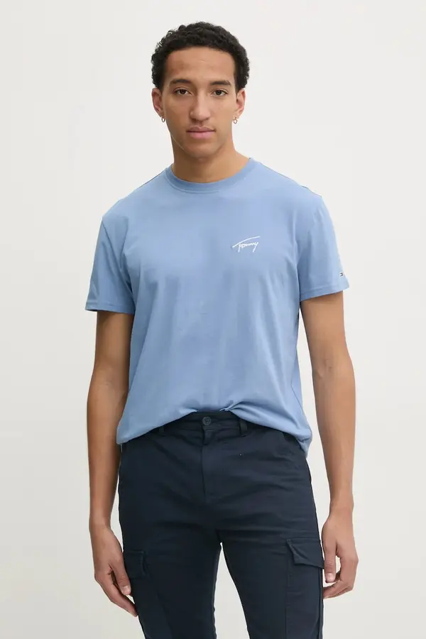 Tommy Jeans Bombažna kratka majica Tommy Jeans
