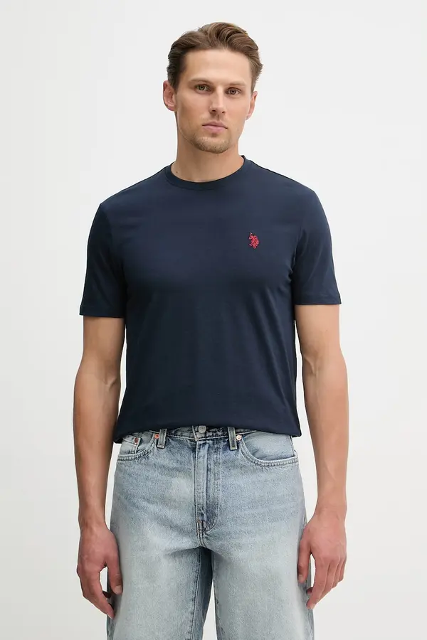 U.S. Polo Assn. Bombažna kratka majica U.S. Polo Assn. DHM